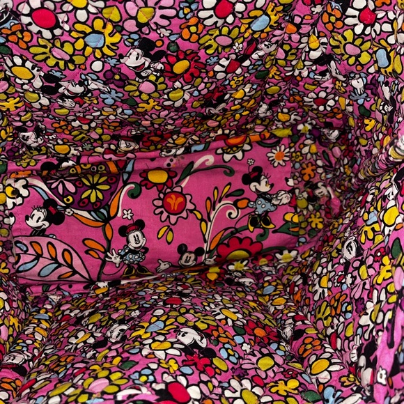 Vera Bradley Minnie and Mickey Mouse Tote - Picture 10 of 15